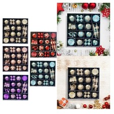 60 decorazioni festive per