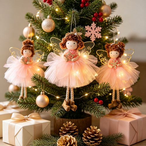 Per albero natale - natale, angelo