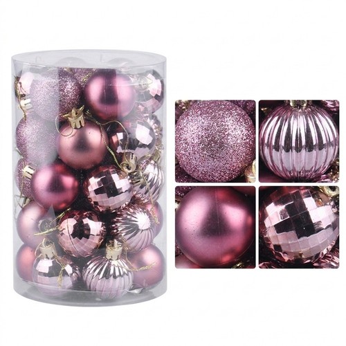 Set pezzi palline natale - pezzi,