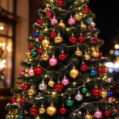 Addobbi albero natale in - addobbi, di