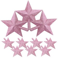  10 Pcs Puntale Oro Albero