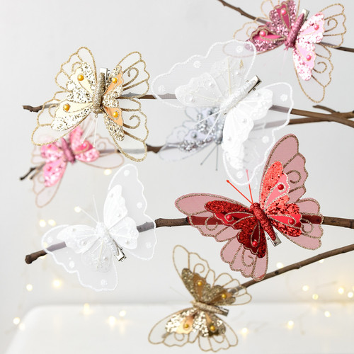 Per farfalla glitterata - 3d,